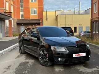 2014 Skoda Octavia III (A7), чёрный, 1200000 рублей, вид 1