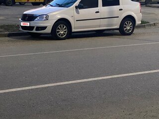 2010 Renault Logan I Рестайлинг, белый, 350000 рублей, вид 4