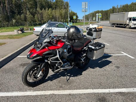 2017 BMW R 1200 GS Adventure, красный, 1400000 рублей, вид 2