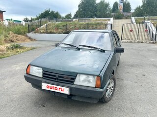 2003 Lada (ВАЗ) 21099, зелёный, 125000 рублей, вид 2