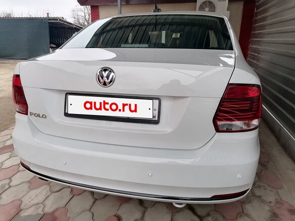 2017 Volkswagen Polo V Рестайлинг, белый, 1385000 рублей - вид 22