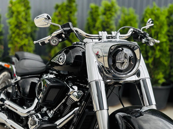 2025 Harley-Davidson Fat Boy, чёрный, 3700000 рублей - вид 17