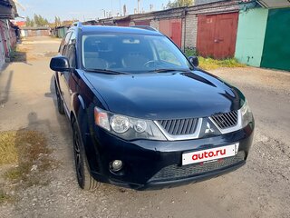 2008 Mitsubishi Outlander II, чёрный, 860000 рублей, вид 2
