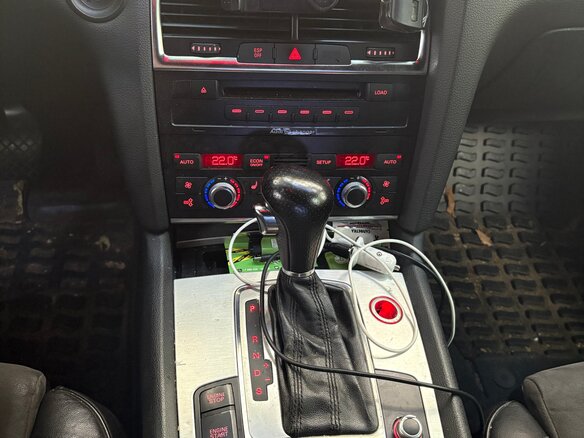 2008 Audi Q7 I (4L), синий, 1450000 рублей - вид 14