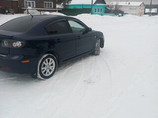 2008 Mazda 3 I (BK) Рестайлинг, синий, 700000 рублей, вид 4