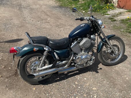 1992 Yamaha XV400 Virago, зелёный, 360000 рублей, вид 3