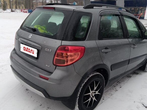2010 Suzuki SX4 I (Classic) Рестайлинг, серый, 1200000 рублей - вид 4