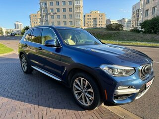 2019 BMW X3 30i sDrive III (G01), синий, 3590000 рублей, вид 2