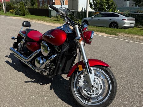 2008 Kawasaki VN1600 Vulcan, красный, 740000 рублей, вид 3