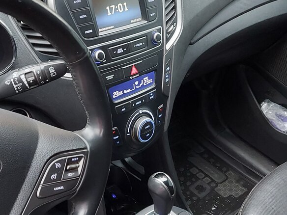 2015 Hyundai Santa Fe III Рестайлинг, чёрный, 1950000 рублей - вид 13