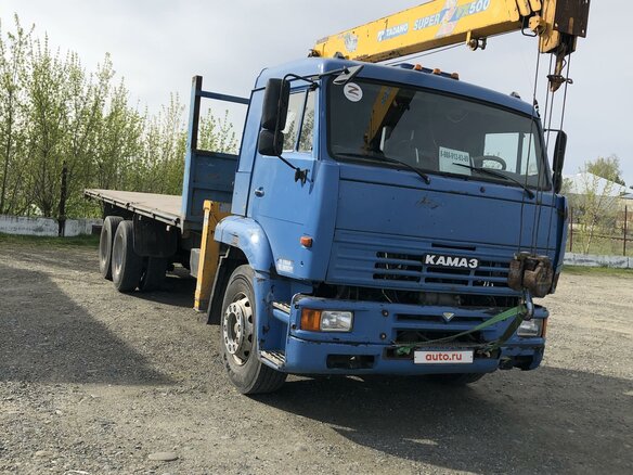 2008 КамАЗ 65117, синий, 3300000 рублей