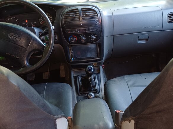 2003 Kia Sportage Grand I, серебристый, 350000 рублей - вид 7