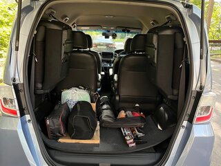 2011 Honda Freed I Рестайлинг, голубой, 900000 рублей, вид 5
