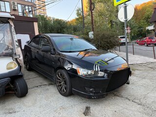 2008 Mitsubishi Lancer X, чёрный, 1000000 рублей, вид 2