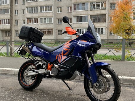 2007 KTM 990 Adventure, синий, 900000 рублей, вид 1