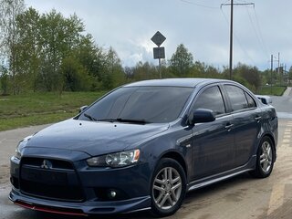 2011 Mitsubishi Lancer X Рестайлинг, синий, 650000 рублей, вид 3