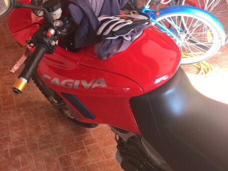 1998 Cagiva Gran Canyon 900, красный, 389000 рублей, вид 2