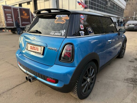 2007 Mini Hatch Cooper S II (R56), синий, 1200000 рублей - вид 5