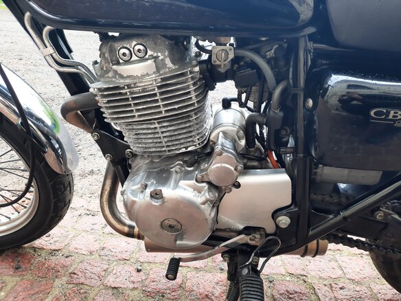 2005 Honda CB 400SS, чёрный, 360000 рублей - вид 8