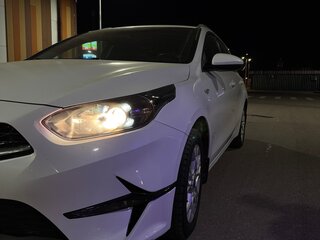 2022 Kia Ceed III Рестайлинг, белый, 2200000 рублей, вид 3