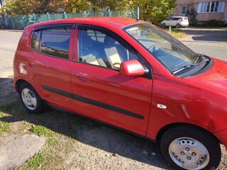 2006 Kia Picanto I, красный, 195000 рублей, вид 5