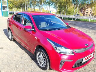 2017 Kia Rio IV, красный, 1500000 рублей, вид 1