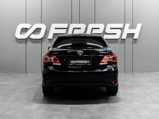 2012 Toyota Corolla X (E140, E150) Рестайлинг, чёрный, 1220000 рублей, вид 4