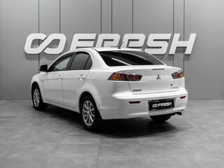 2014 Mitsubishi Lancer X Рестайлинг, белый, 1040000 рублей, вид 2