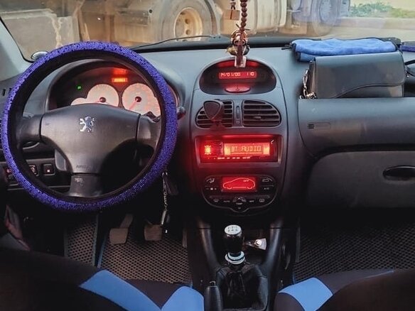 2008 Peugeot 206, синий, 225000 рублей - вид 12