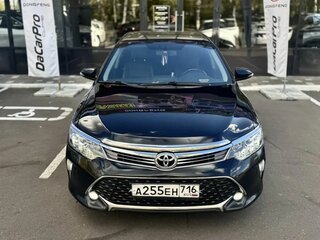 2017 Toyota Camry VII (XV50) Рестайлинг 2, чёрный, 1950000 рублей, вид 2