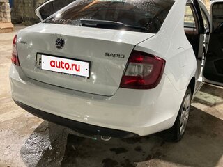 2019 Skoda Rapid I Рестайлинг, белый, 1200000 рублей, вид 4