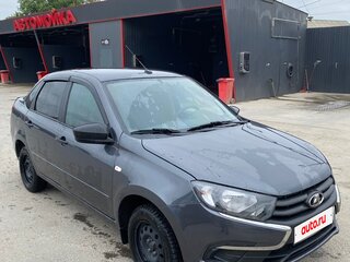2019 Lada (ВАЗ) Granta I Рестайлинг, серый, 580000 рублей, вид 3