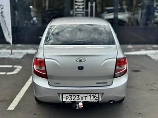 2012 Lada (ВАЗ) Granta I, серебристый, 410000 рублей, вид 5