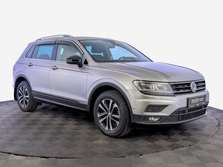 2019 Volkswagen Tiguan II, серебристый, 2450000 рублей, вид 3