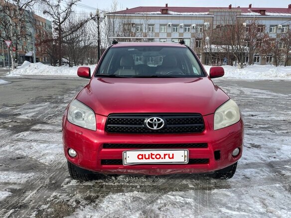 2007 Toyota RAV4 III (XA30), красный, 900000 рублей