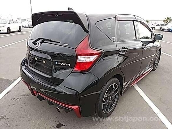 2017 Nissan Note e-Power II Рестайлинг, чёрный - вид 17