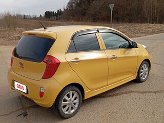 2011 Kia Picanto II, жёлтый, 930000 рублей, вид 3