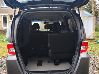 2015 Honda Freed I Рестайлинг 2, серый, 1300000 рублей, вид 4