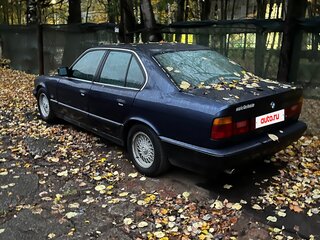 1992 BMW 5 серии 520i III (E34), синий, 350000 рублей, вид 5