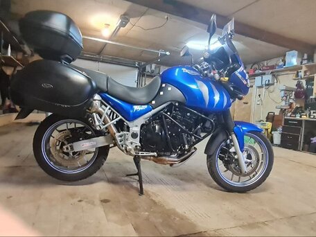 2006 Triumph Tiger 955i, синий, 425000 рублей, вид 1