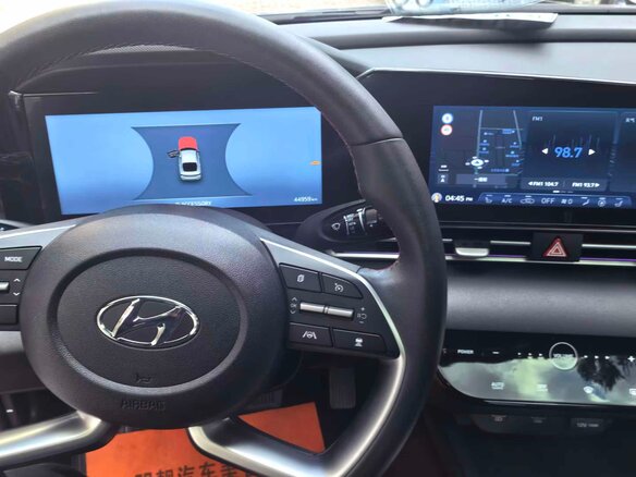 2022 Hyundai Elantra VII (CN7), серый, 1525000 рублей - вид 27