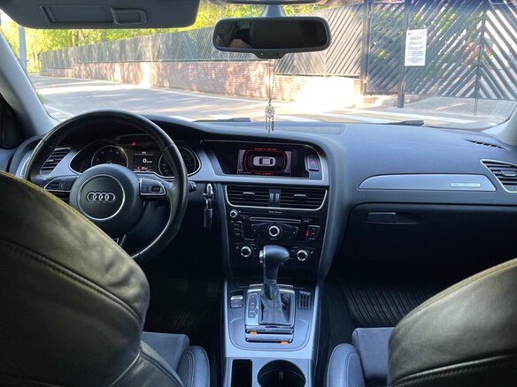 2013 Audi A4 IV (B8) Рестайлинг, серый, 1300000 рублей - вид 7