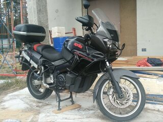 2006 Aprilia ETV 1000 Caponord, чёрный, 550000 рублей, вид 1