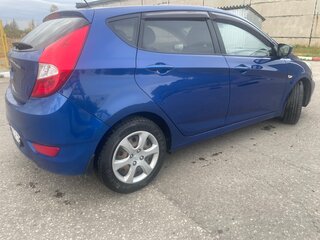 2012 Hyundai Solaris I, синий, 295000 рублей, вид 4