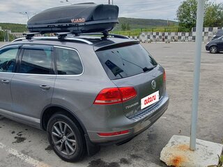 2013 Volkswagen Touareg II, серый, 2450000 рублей, вид 4