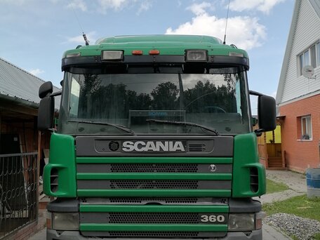 1997 Scania R-Series, зелёный, 1500000 рублей, вид 3