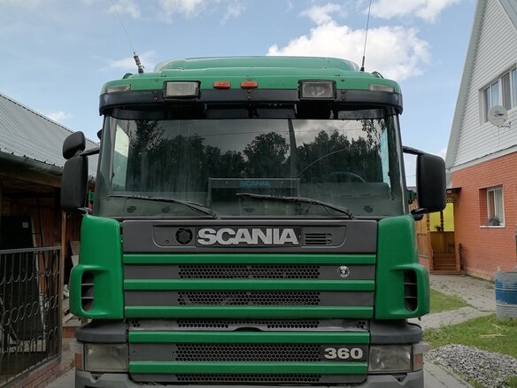 1997 Scania R-Series, зелёный, 1500000 рублей - вид 2