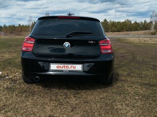 2013 BMW 1 серии 116i II (F20/F21), чёрный, 1300000 рублей, вид 4
