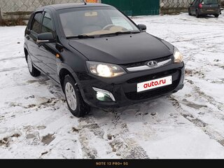 2013 Lada (ВАЗ) Kalina II, чёрный, 390000 рублей, вид 2