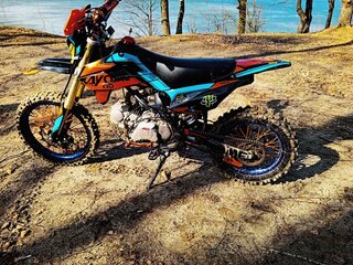2021 Kayo Evolution YX125EM, оранжевый, 85000 рублей, вид 3